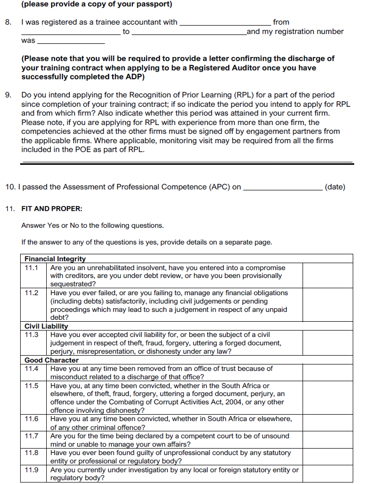 BN667 Annex D Form 5 ii