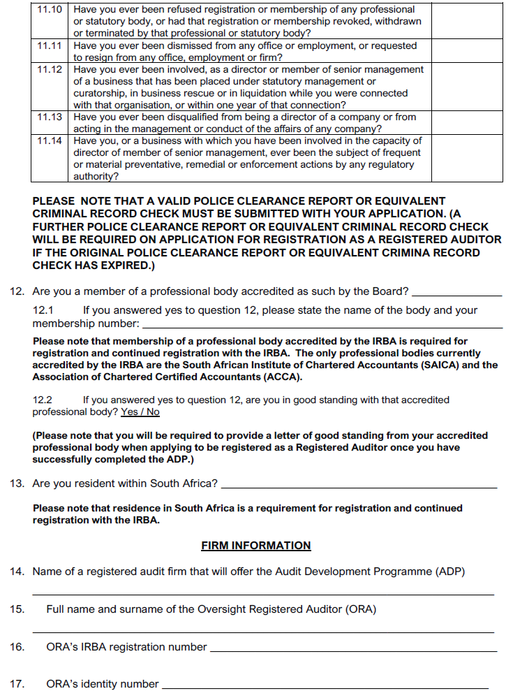 BN667 Annex D Form 5 iii